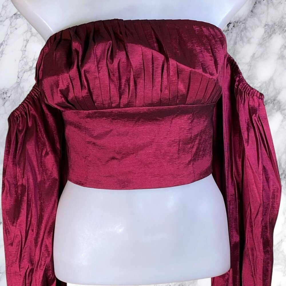 Lovers and Friends Fraya Top - Raspberry Red - Picture 3 of 11